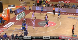BSL 12. HAFTA: Eskişehir Basket 76-75 TOFAŞ 